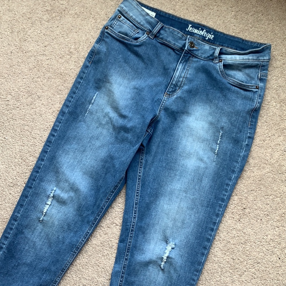 Jeaniologie high rise skinny jeans